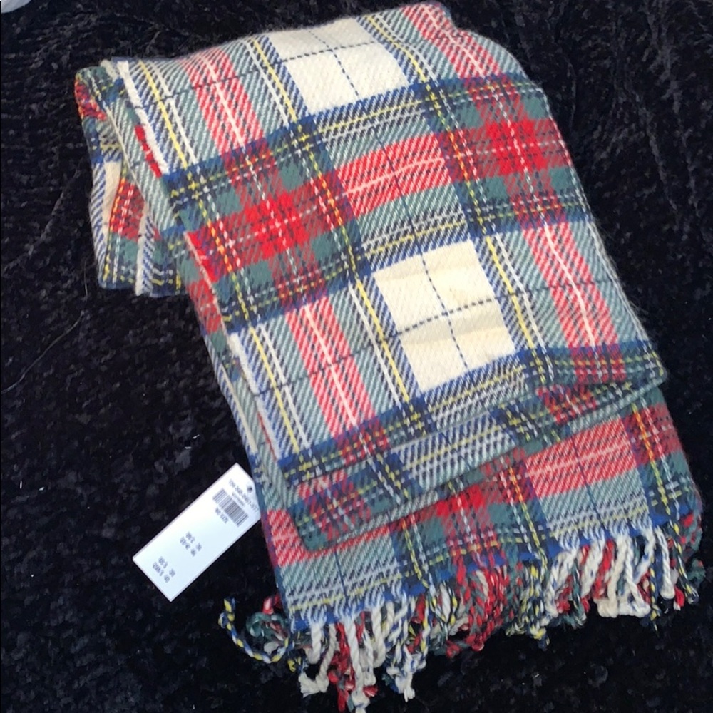 plaid blanket scarf!!